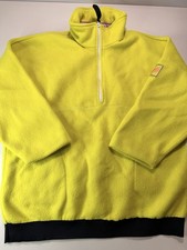 Vintage 90s OP Ocean Pacific Size L/XL Pullover Fleece Jacket Quarter Zip Surf