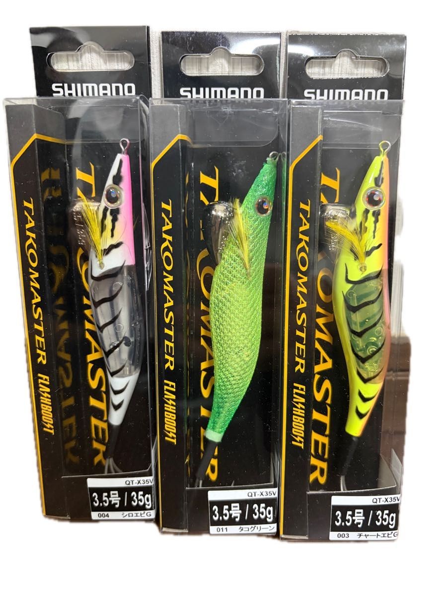 Takomaster Boost 3.5 size/35g 5 pieces, 16g squid jig 6 pieces - Image 3