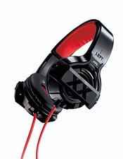 JVC HA-XS10X XX Series Closed-Back Headphones Black/Red NEW