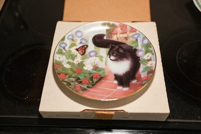 Guinevere Susan Leigh Cats for Cat Lovers Antique Plate