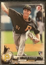 2017 Bowman Tyler Glasnow RC Rookie Card #56 - Pittsburgh Pirates GM-MT