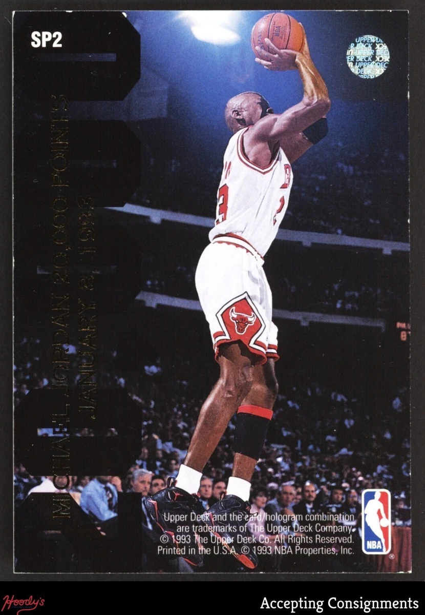 Michael Jordan Basketball 1992-93 Season Sports Trading Card