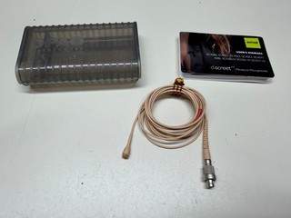 DPA 4061 MINIATURE MICROPHONE W/ LEMO CONNECTOR STOW BOX WORKING NICE
