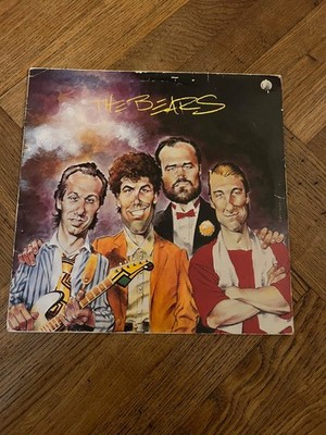 The Bears  - Self-Titled 12'' Vinyl LP UK 1987 Primitive Man Recording Co.