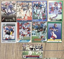Thurman Thomas NFL ⭐️ HOF RB 9 Card Lot - Buffalo Bills