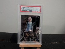 Disney Frozen Elsa PSA 10 Kakawow Aura Black Signature Card /75