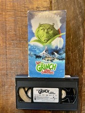 Dr Seuss How The Grinch Stole Christmas VHS Jim Carrey