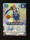 🔥2025-26 Bowman Best U #BA-KC Kaelyn Carroll Refractor Auto Kentucky Wildcats🔥