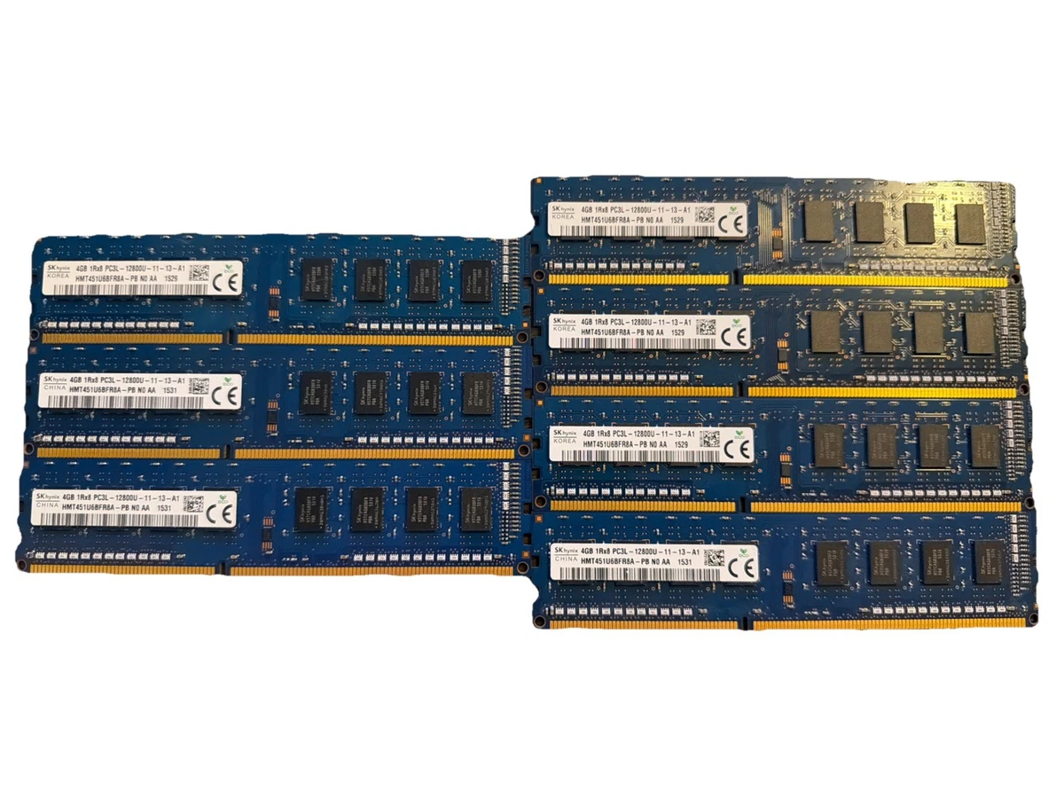 SK hynix PC3-12800 (DDR3-1600) Computer Memory (RAM) for sale - eBay