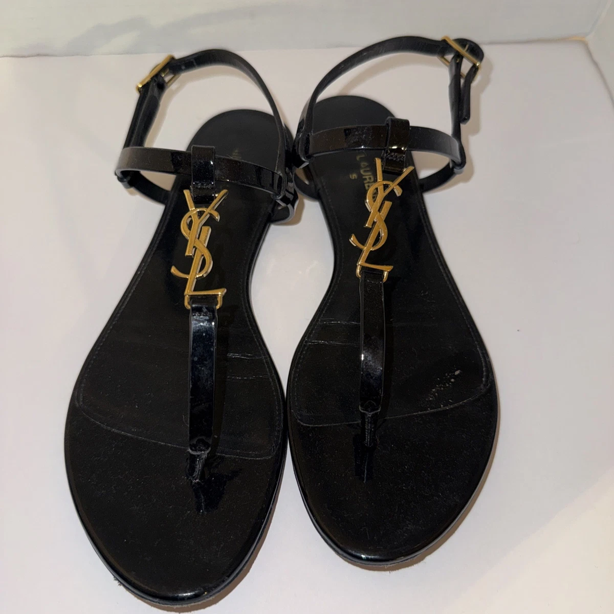 Saint Laurent Sandals Thong for Women for sale | eBay