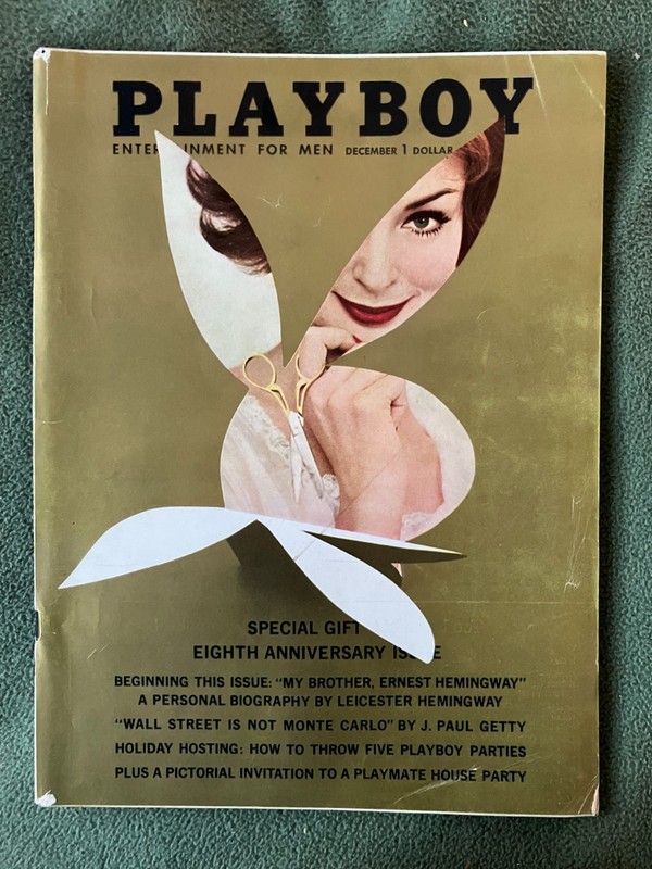PLAYBOY  December  1961  – Vintage Pinup Magazine