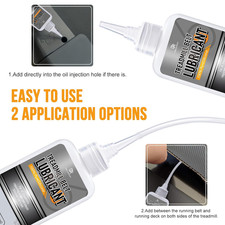 Silicone Treadmill Lubricant - 7Oz Treadmill Lube with Application Tubes, 100...