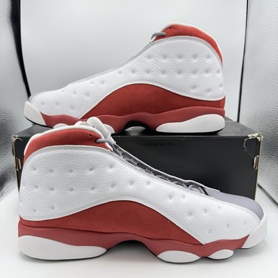 Air Jordan 13 Grey Toe Retro Size 8.5 Mens White Red Sneakers 2014 414571-126 Jordan 13 Retro  main image 2