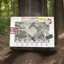 Skyhawk Drone, 1080p Video GPS Foldable DRC442 15 minute 500 ft Phone Connection