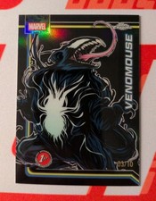 2026 Topps Chrome Marvel Venomouse Black refractor /10 1st Appearance #189