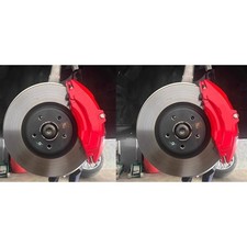 4pcsset For Audi Red Brake Caliper Covers Front Rear Aluminum Alloy