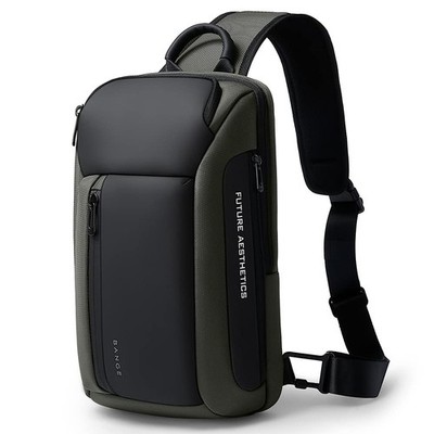 Men Crossbody Backpack Waterproof Shoulder Bag Travel Hiking Daily Commute