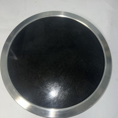 Oneida Stainless Marble Stone Insert Non Slip Pad Cheese Serving Platter Tray 