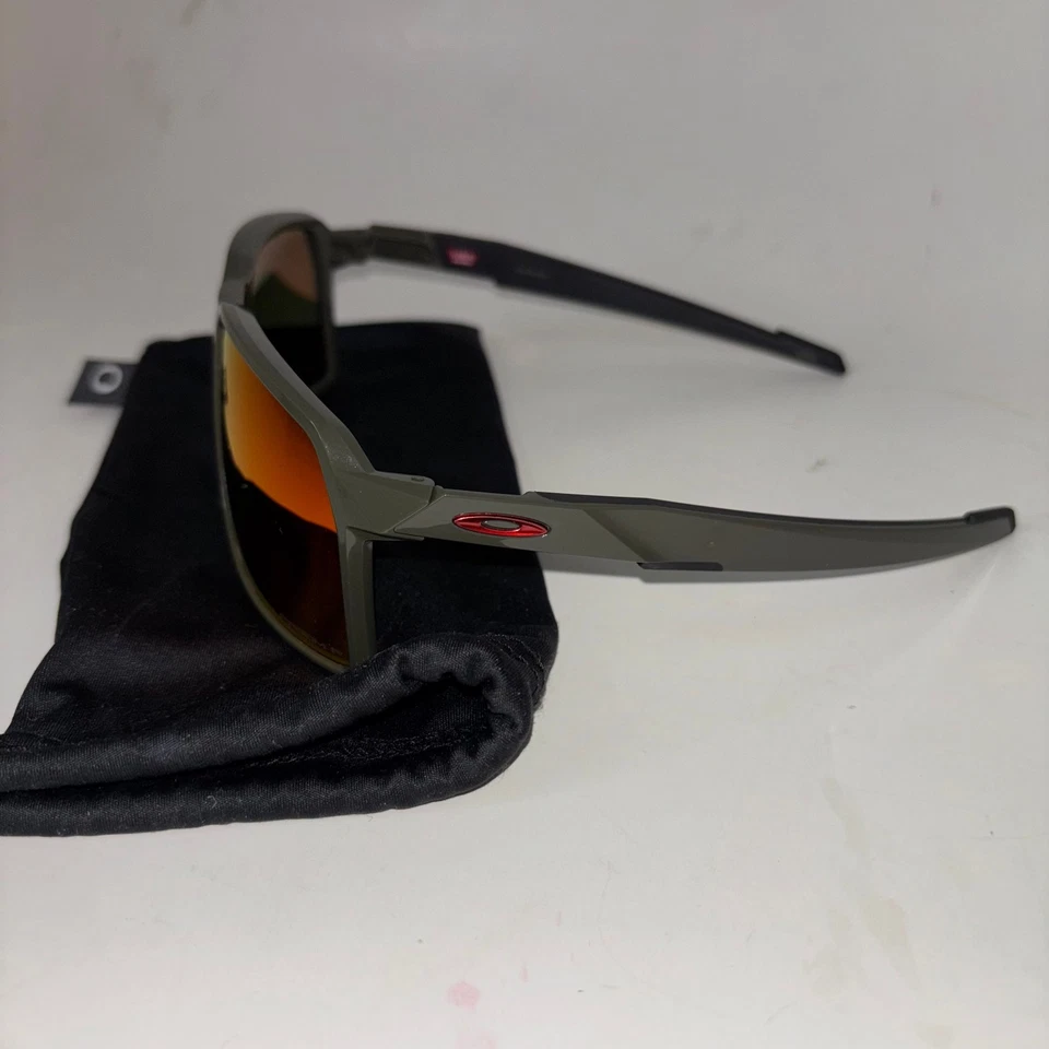 Gafas de sol Oakley Portal X pulidas musgo Prizm rubí lentes polarizadas OO9460 Foto 4 de 4