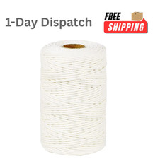 .PerkHomy Cotton Butchers Twine String 500 Feet 2mm Food Safe for Cooking
