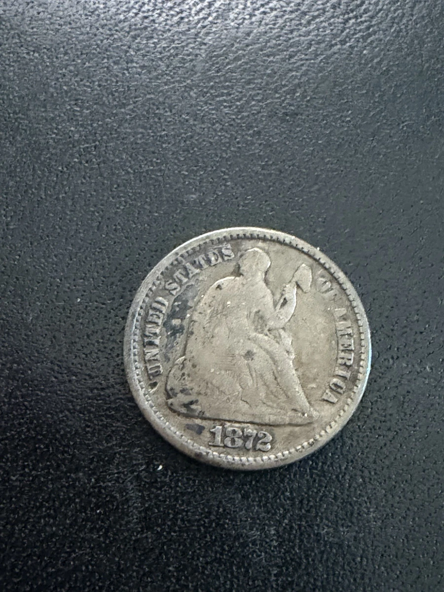1872 Year Seated Liberty Dimes (1837-1891) for sale | eBay