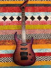 Guitarra Eléctrica Grover Jackson Dinky Purple Sunburst Usada Envío Desde...