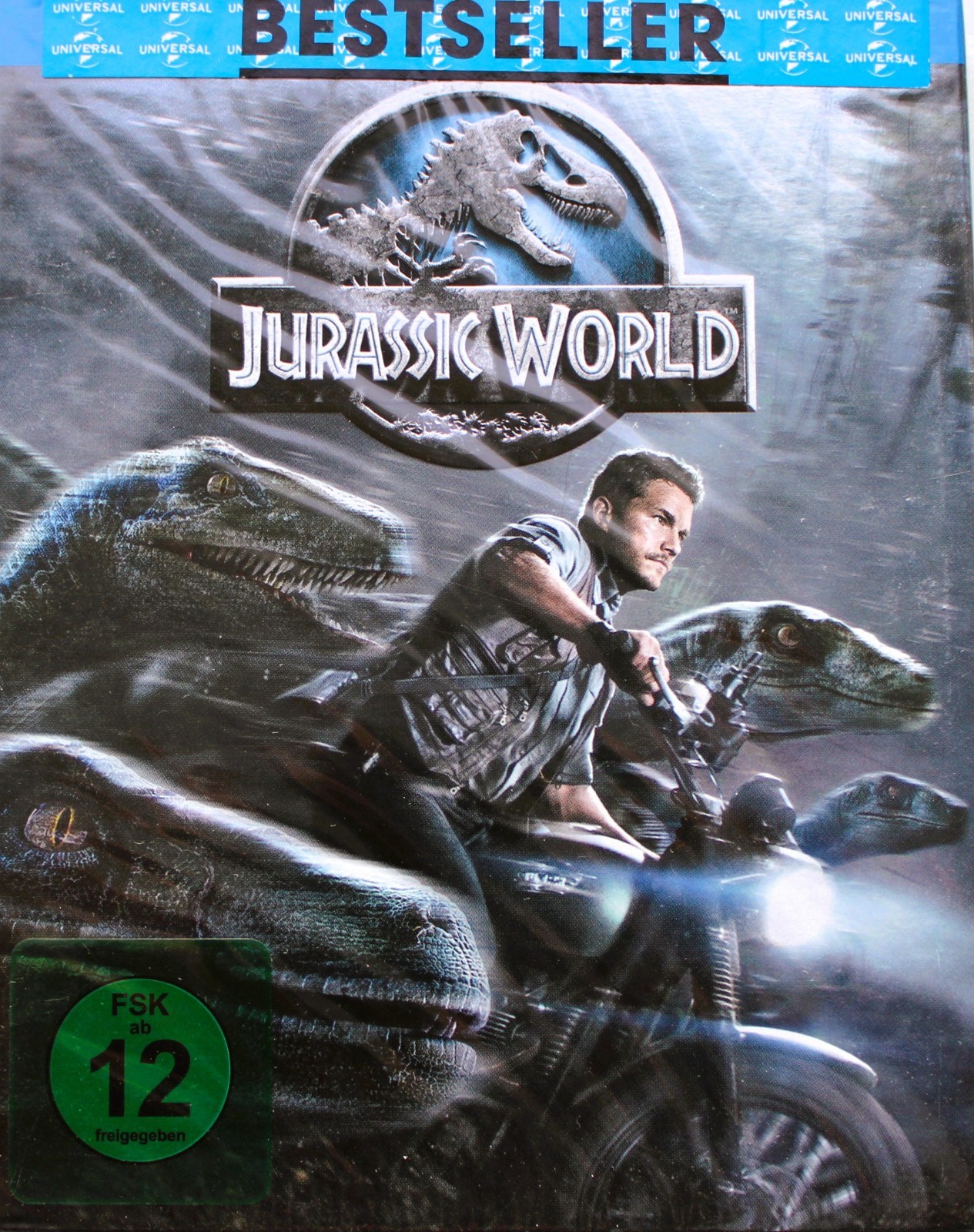 Jurassic World Collection Blu-ray 4-Filme Set Wiedergeburt Zeitalter Königreich - Bild 3