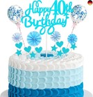 Tortendeko 40 Geburtstag Deko Kuchen Topper 40 Kuchen Deko 40 Geburtstag Mann