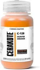 Cerakote C-Series Air Cure Ceramic Coating C-128Q Hunter Orange 32oz 