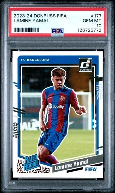 Lamine Yamal Trading Cards for sale | eBay