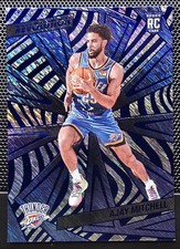 2024-25 Panini Revolution -Ajay Mitchell #122 Blue Storm RC