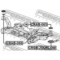 Febest Lagerung AchsköRper Vorne FüR Chrysler Sebring Cabriolet JS Dodge