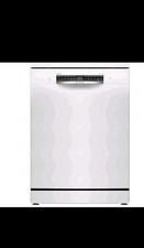 BOSCH Series 4 SMS4EKW06G Full-size WiFi-enabled Dishwasher - White New