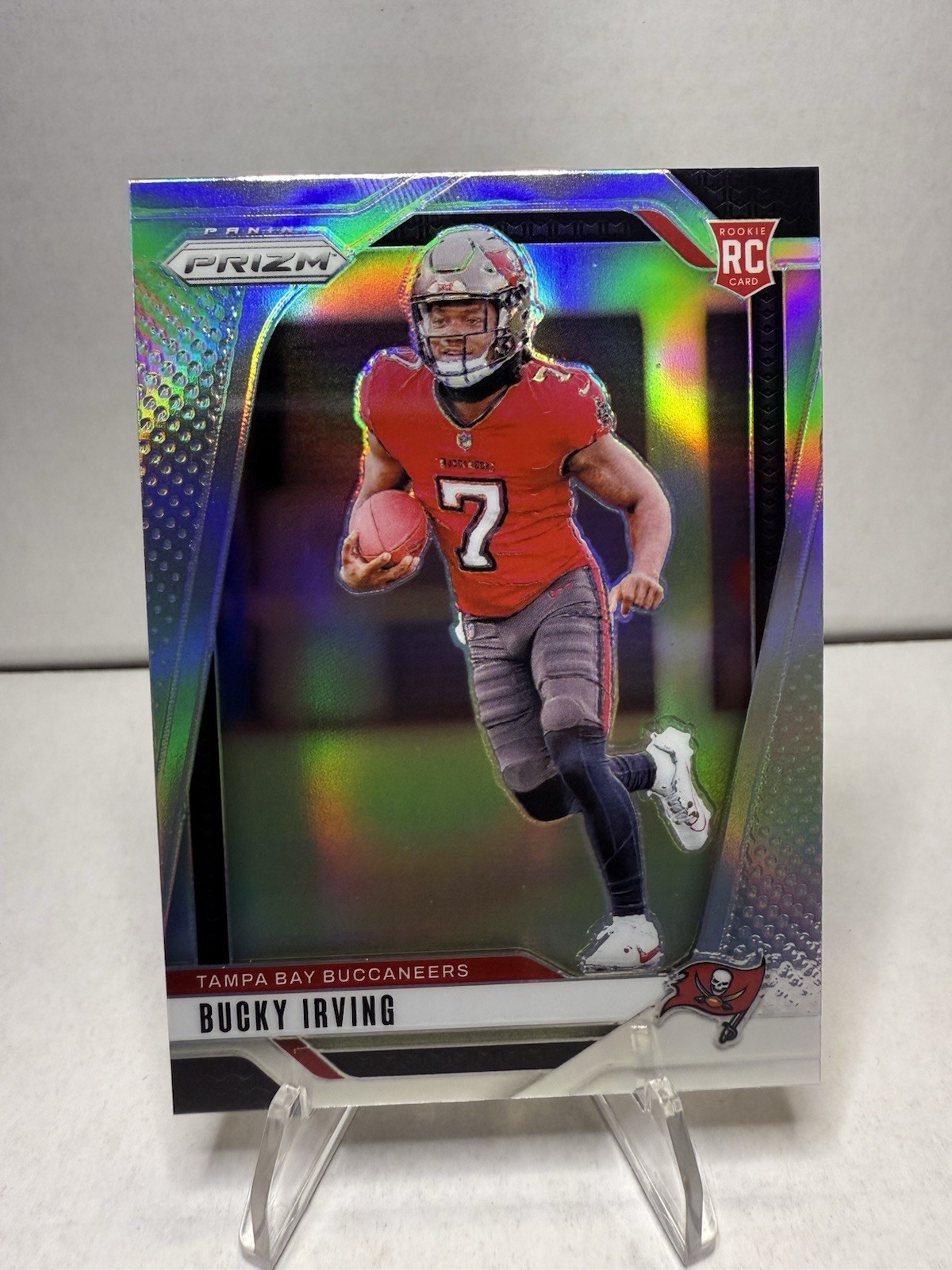 2024 Panini Prizm - Rookies Bucky Irving #316 Silver Prizm (RC)