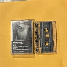 Foreigner Inside Information Cassette 1987 Atlantic 7 81808-4 Tested