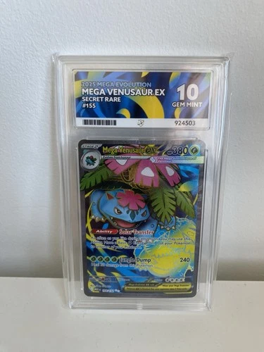 Pokemon Mega Venusaur EX 155 Mega Evolution Ace 10