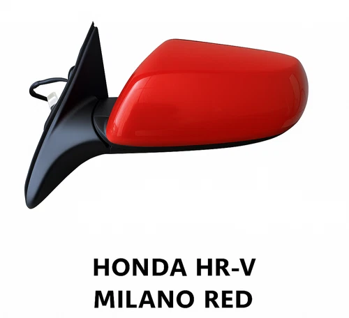 NEW RED mirror fits 2016-2022 Honda HR-V Driver Left Side LX & SPORT