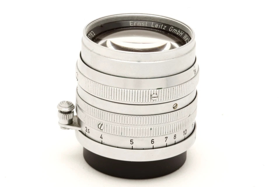 Lente de montaje con tornillo Leica Leitz 5 cm f1,5 Summarit M39 #48693 Foto 2 de 4