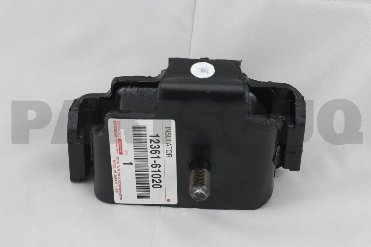 1236161020 Genuine Toyota INSULATOR, ENGINE MOUNTING, FRONT 12361 