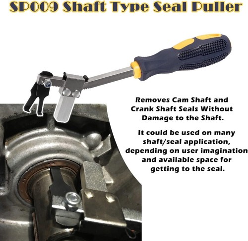 SP009 Shaft Type Seal Puller/Cam Crank Shaft Seal Puller/Shaft Seal Removal Tool - Picture 3 of 10