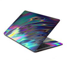 Skin Decal Wrap for MacBook Pro 13" Retina Touch Oil Slick Opal Colorful Resin