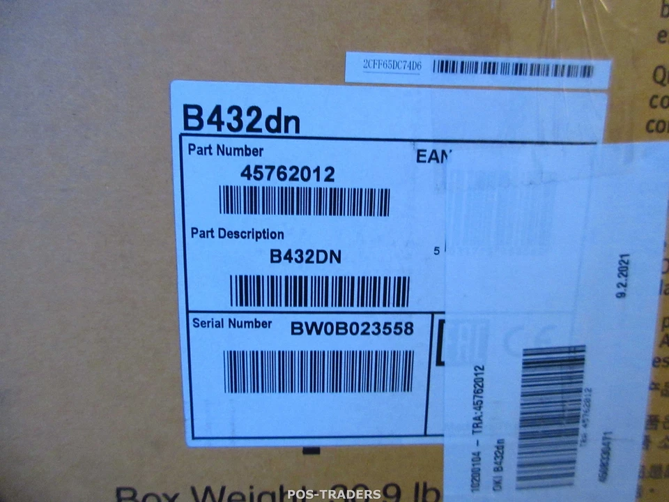 OKI B432DN LED A4 40ppm Mono Laser Duplex Printer USB Network Drucker - NEW NEU - Bild 4 von 4