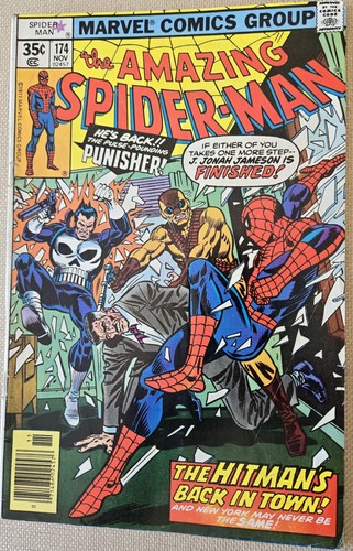 Amazing Spider-Man #174 (1977) Mark Jewelers Variante sehr guter Zustand