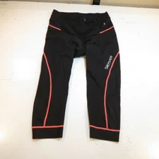 SKYSPER CYCLING CYCLE BICYCLE BIKING BIKE PADDED LEGGINGS Womens M Black 