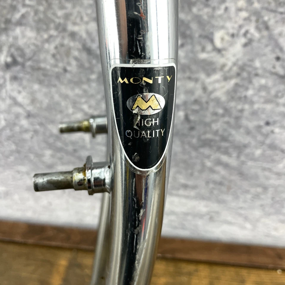 Monty Trials Fork Observed Mod 1 1/8 Threadless 20 in Euro Monty Echo Steel - Image 2 of 4