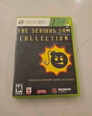 The Serious Sam Collection (Microsoft Xbox 360, 2013)Complete CIB - Authentic
