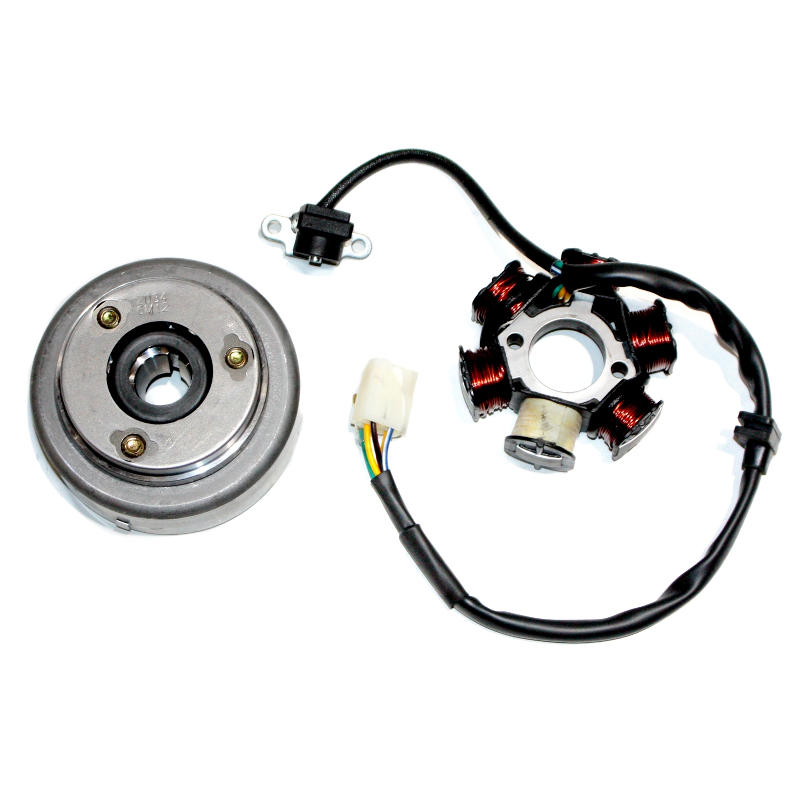 Stator Plate Flywheel Zongshen 190cc ZS190 Engine PIT PRO Dirt