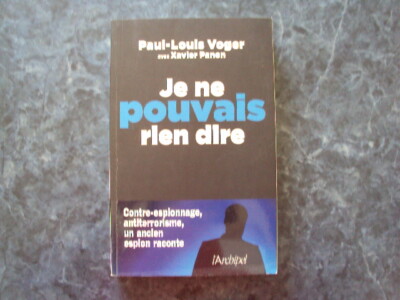 ICH KONNTE NICHTS SAGEN - Paul-Louis VOGER mit Xavier PANON