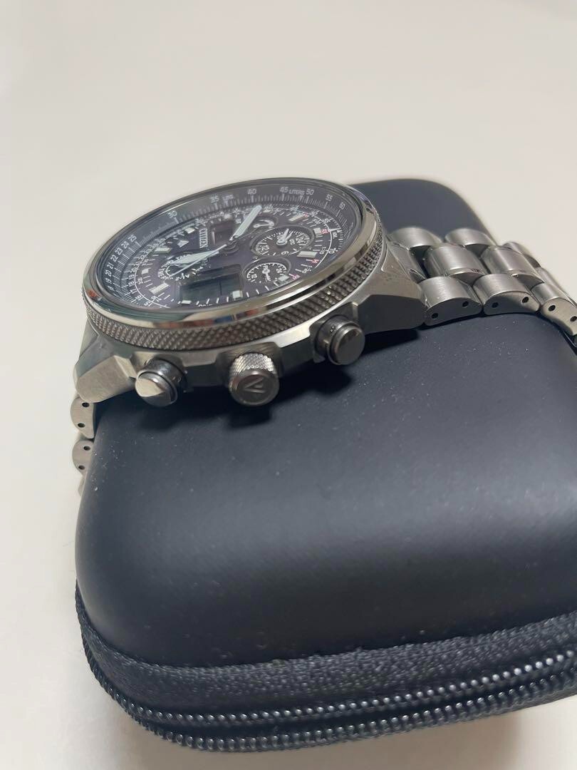 CITIZEN PROMASTER PMV65-2271 Sky Eco-Drive Chronograph Men's CITIZEN PROMASTER PMV65-2271 Sky Eco-Drive Chronograph Men's