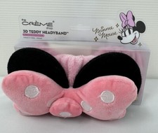 The Cr me Shop x Disney Minnie Mouse 3D Teddy Headband New - Limited Edition
